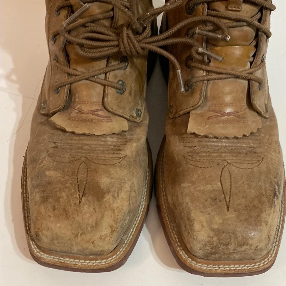 Mens Twisted X Work MXALW01 Size 10EE Waterproof Boots - Picture 3 of 15